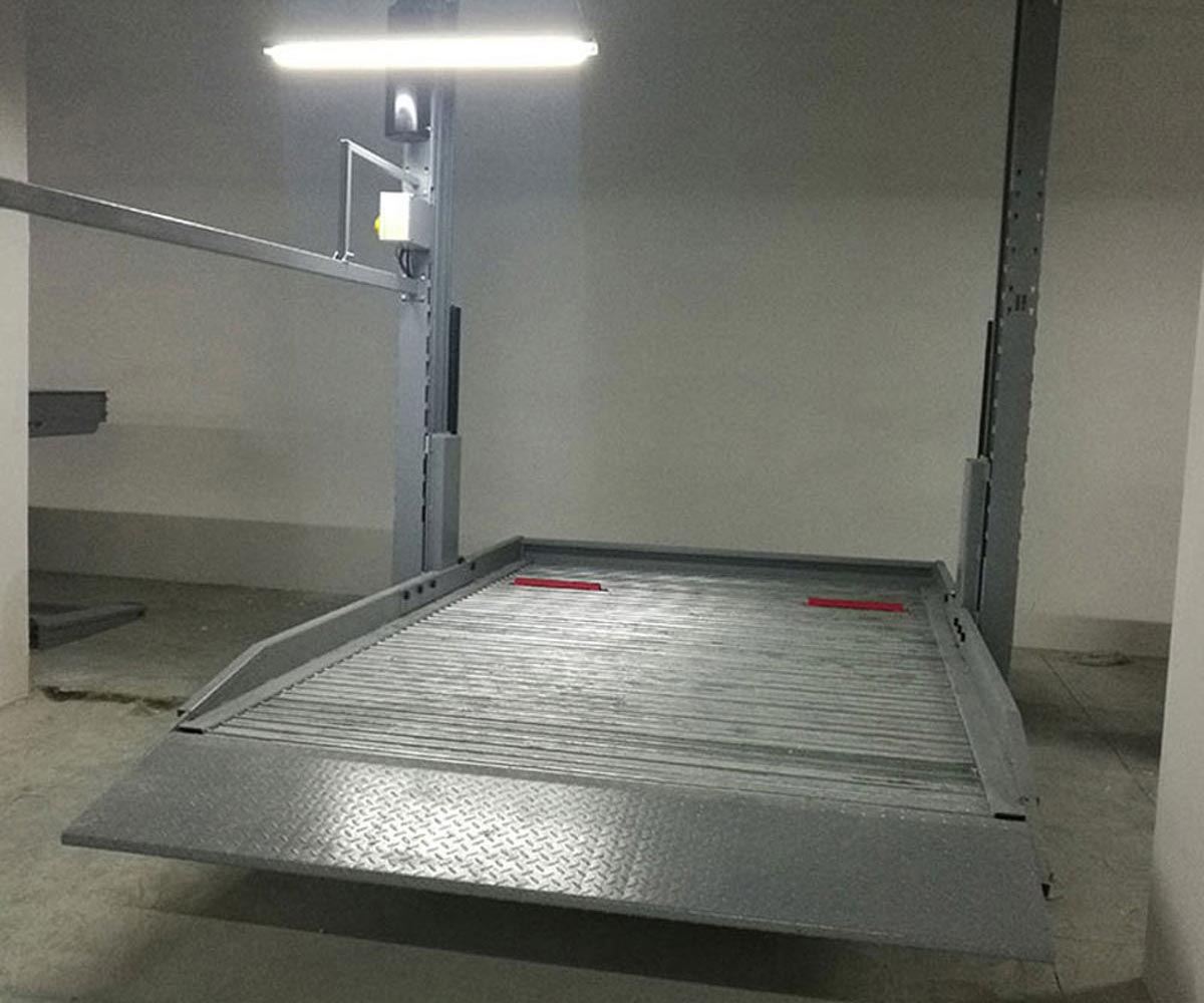 南川区四柱简易升降类机械式立体停车设备过规划