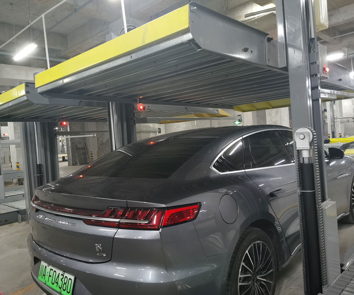 贵州省地下室升降式机械停车场过验收