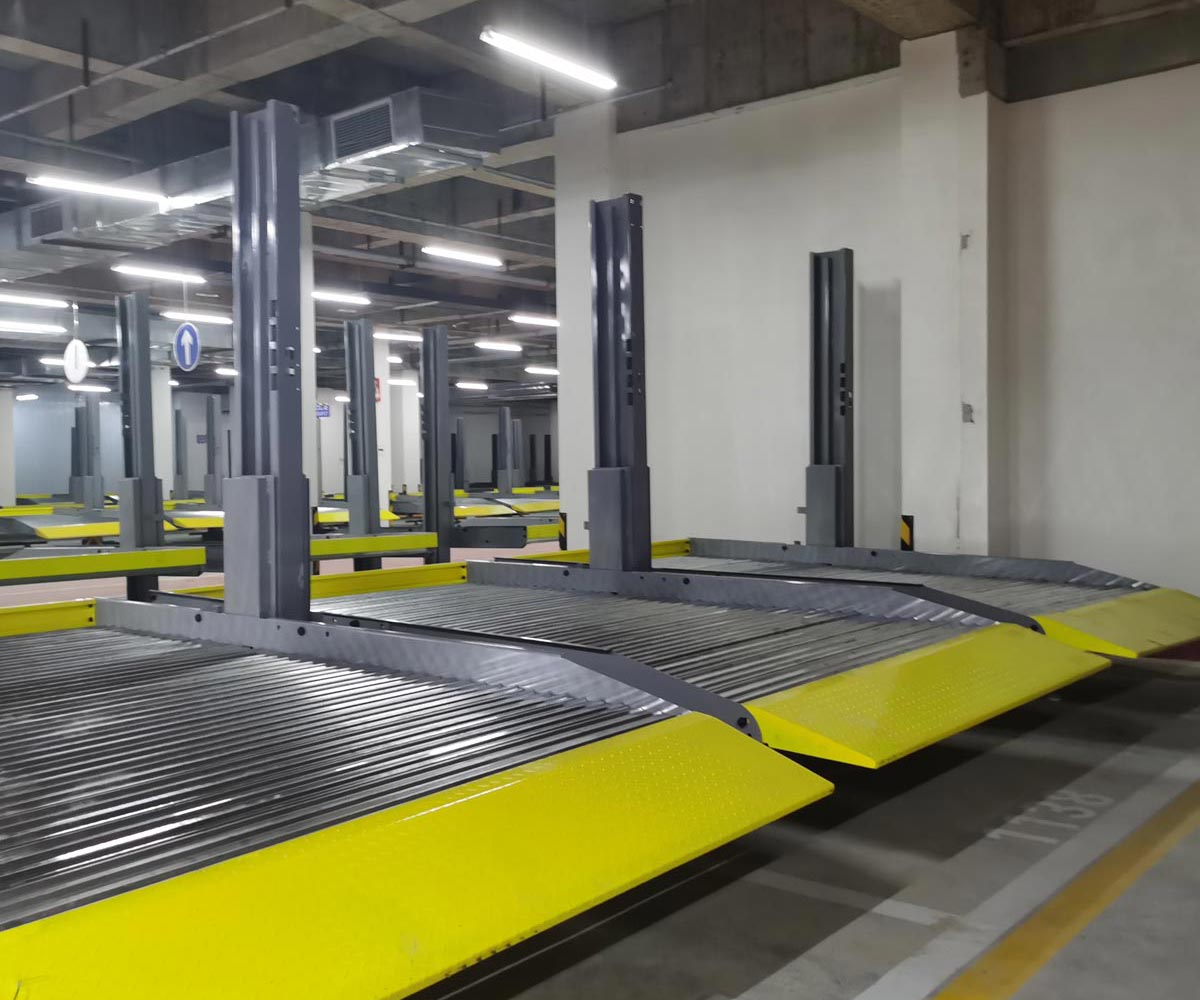 铜仁市两层机械式立体停车设备回收
