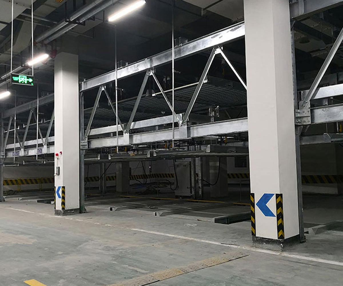 榕江县双层升降横移停车立体车库改造
