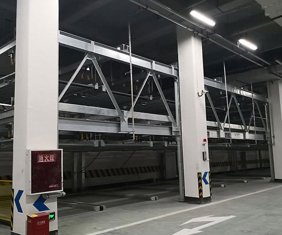 竹山县四柱机械式立体停车设备过规划
