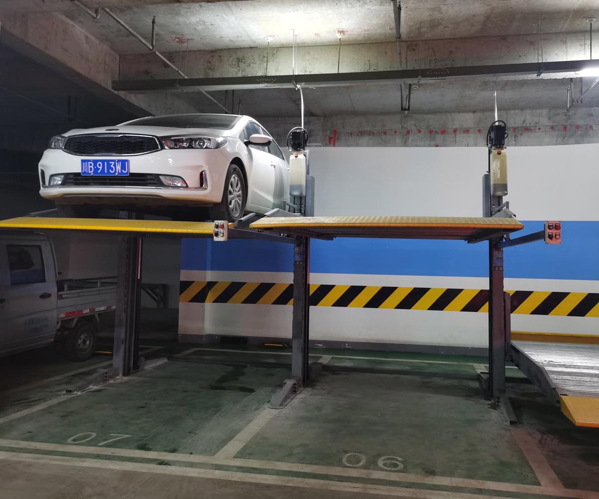 甘肃省小区家用简易式机械式立体停车设备