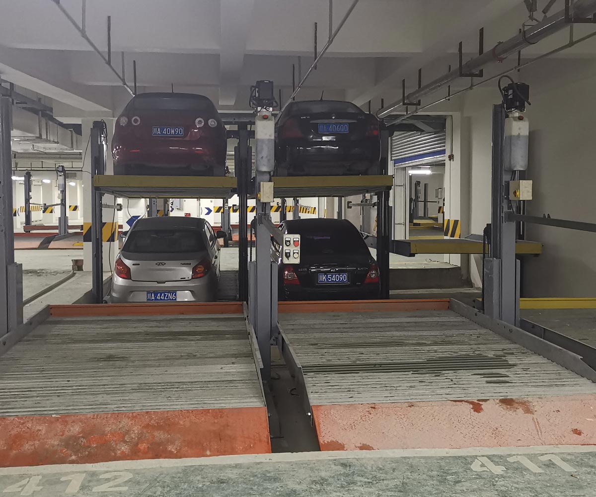 三都水县地下室双层机械式停车设备