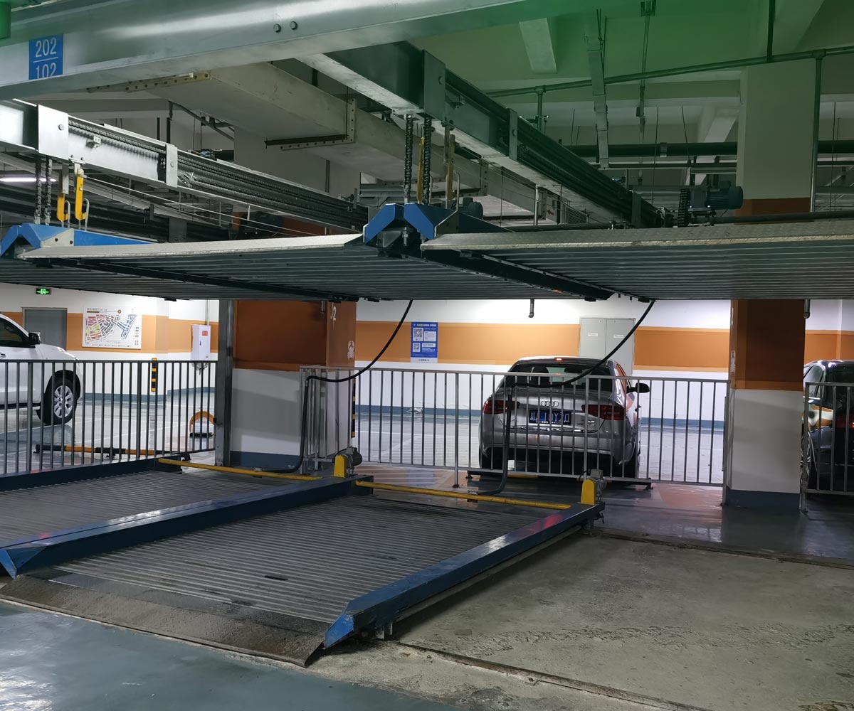 PSH3三层升降横移机械式停车设备